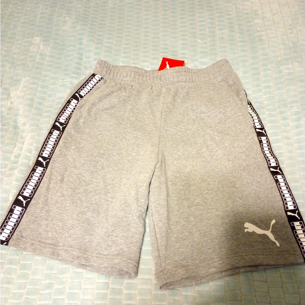 New Puma Gray Active Short Size M